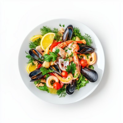 Фирменное блюдо Морской гриль прованс - купить в Березничке